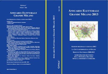 Scarica la pubblicazione - Provincia di Milano