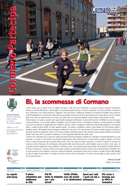 Scarica "Cormano Partecipa" in formato pdf - Comune di Cormano