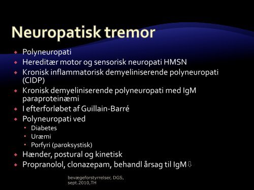 Bevægeforstyrrelser Geriatrisk Selskabs - Dansk Selskab For Geriatri