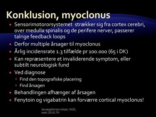 Bevægeforstyrrelser Geriatrisk Selskabs - Dansk Selskab For Geriatri