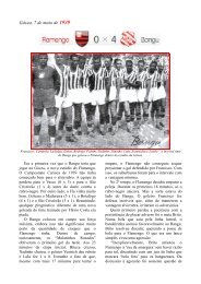 1939 - Flamengo 0 x 4 Bangu (Carlos Molinari) - Bangu.net