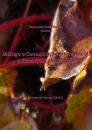 Diálogo e Comunicação Intercultural. A Educação com as - Inicio ...