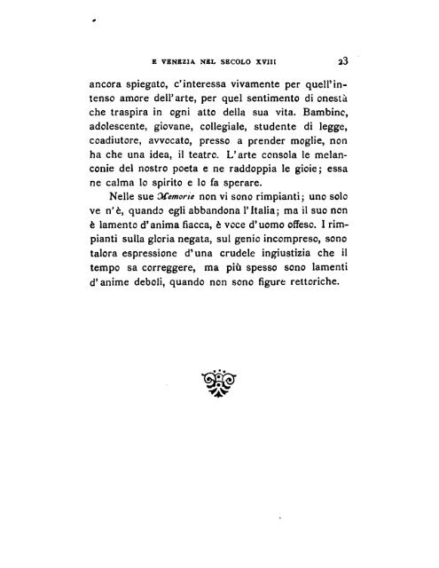 carlo goldoni e venezia nel secolo xviii - World eBook Library