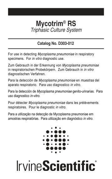 Mycotrim® RS - Irvine Scientific