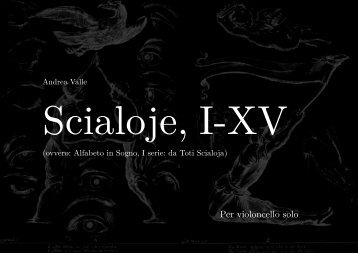 Per violoncello solo - Andrea Valle
