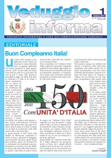 Buon Compleanno Italia! - Comune di Veduggio con Colzano