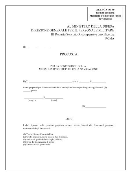 Guida pratica alle ricompense, alle onorificenze, alle distinzioni