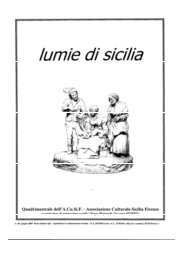 lumie di sicilia n. 66 - Associazione Culturale Sicilia Firenze