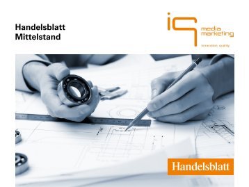 Handelsblatt Mittelstand - IQ media marketing