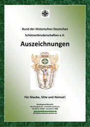 Auszeichnungs-Katalog - Bund der Historischen Deutschen ...