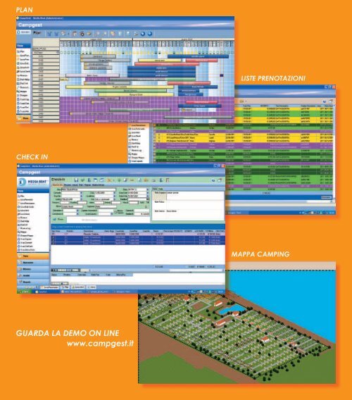 la Soluzione geStionale per camping e villaggi turiStici - Campgest