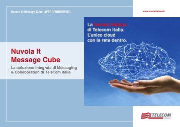 Nuvola It Message Cube: APPROFONDIMENTI - Nuvola Italiana