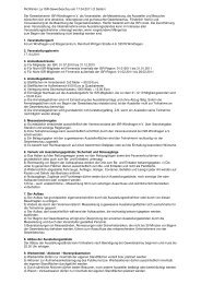 Richtlinien zur Gewerbeschau 2011 - ISR Windhagen eV