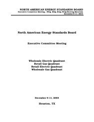 North American Energy Standards Board