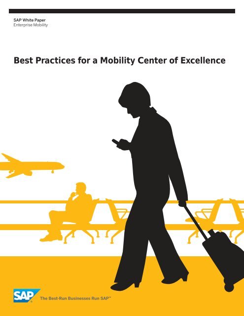 Best Practices for a Mobility Center of Excellence - Sybase