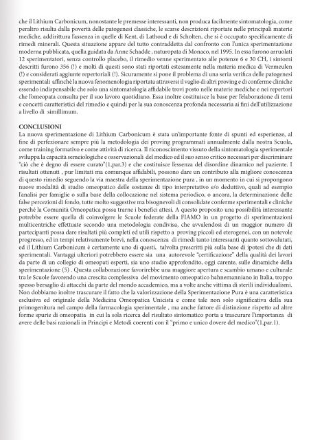pdf - AFMO - Alta Formazione Medicina Omeopatica