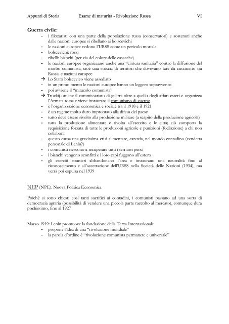 La rivoluzione russa (PDF)