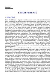 L'INDIFFERENTE - Misteri d'Italia