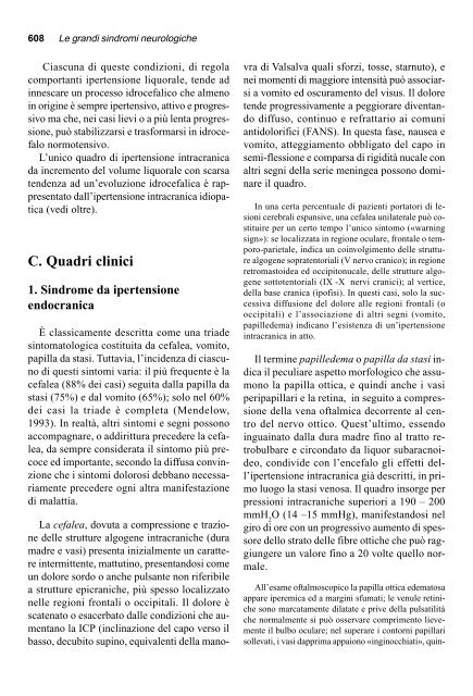 16. Sindromi da alterata pressione endocranica