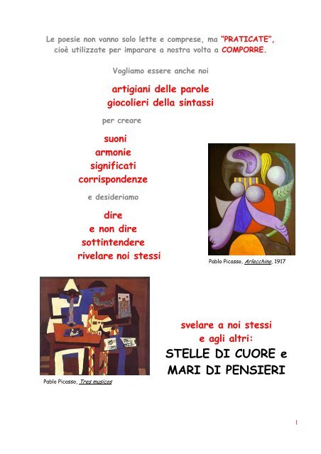 Un Poco Di Poesia Scuola Media Croce Fare