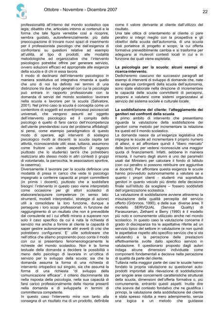 Scuola e Cultura - Ottobre 2007 - scuola e cultura - rivista