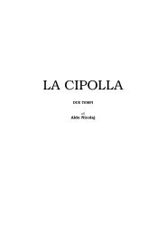 La cipolla - Aldo Nicolaj