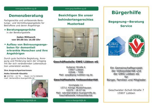 Flyer_VS_Lb_Flyer VS.qxd - VS Bürgerhilfe