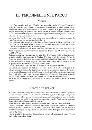 I NARRATORI DI FIABE A SOMMA VESUVIANA - angelo di mauro