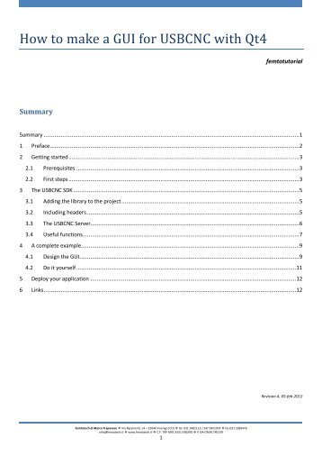 How to make a GUI for USBCNC with Qt4 - Femtotech