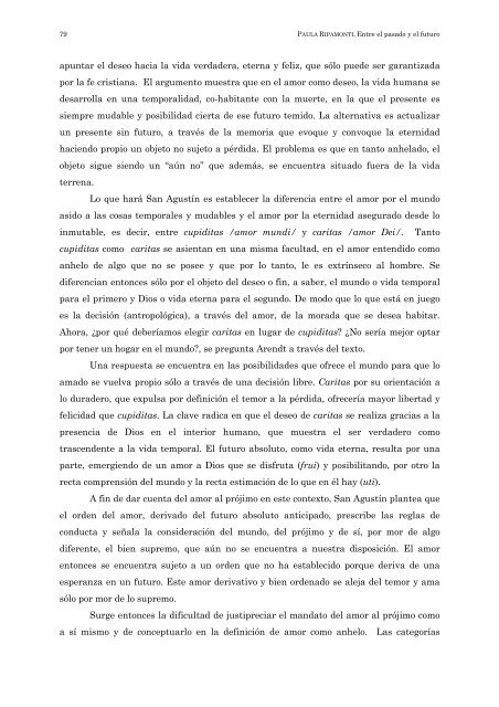 7- Paula Ripamonti - Facultad de Filosofía y Letras - Universidad ...