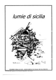 lumie di sicilia n. 59 - Associazione Culturale Sicilia Firenze