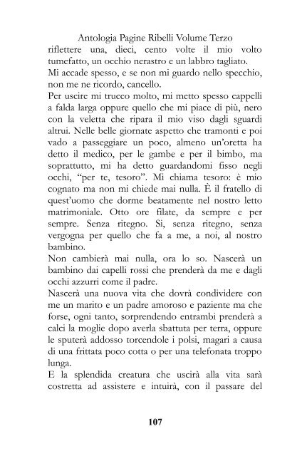 Antologia Pagine Ribelli Volume Terzo