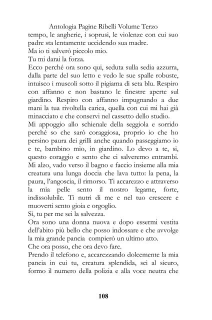 Antologia Pagine Ribelli Volume Terzo