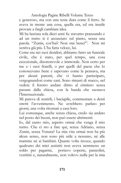 Antologia Pagine Ribelli Volume Terzo