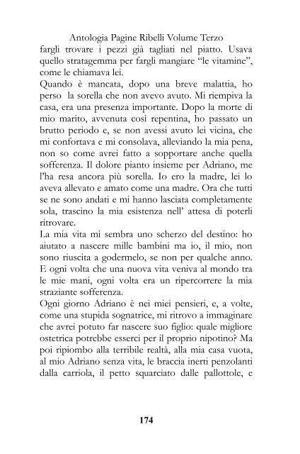 Antologia Pagine Ribelli Volume Terzo