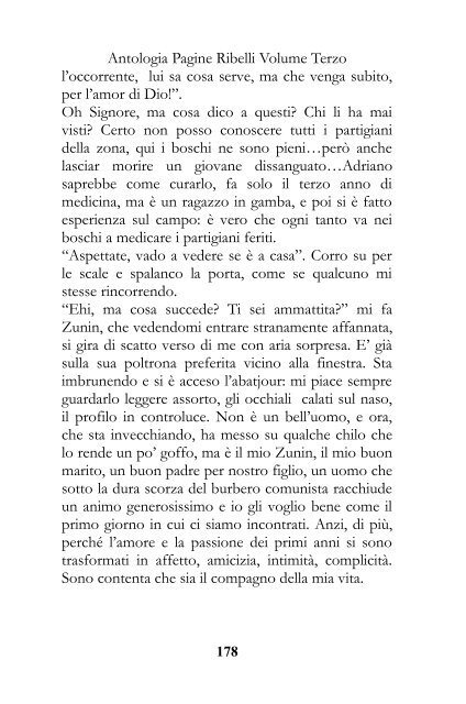 Antologia Pagine Ribelli Volume Terzo