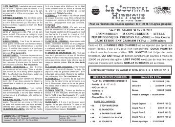 JOURNAL PMU ATTELE .qxd - LONAB