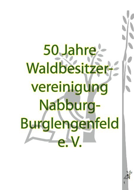 50 Jahre Waldbesitzer vereinigung Nabburg ... - Waldbesitzer.net