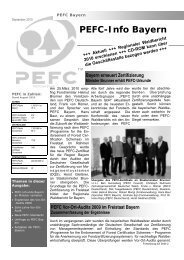 PEFC-Info Bayern - Waldbesitzer.net