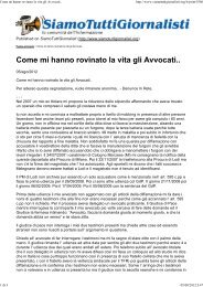 Come mi hanno rovinato la vita, gli Avvocati.pdf - FTP