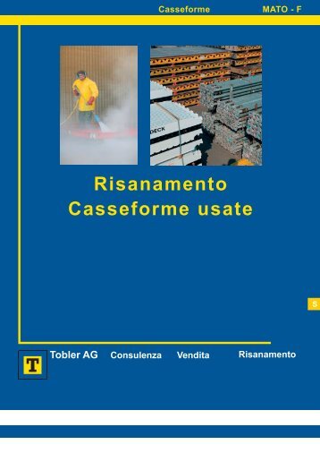 Risanamento/Casseforme usate MATO - F