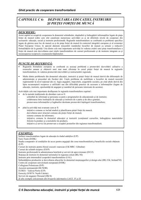 Ghid 2000 Politici Regionale Comisia Europeană - Association of ...