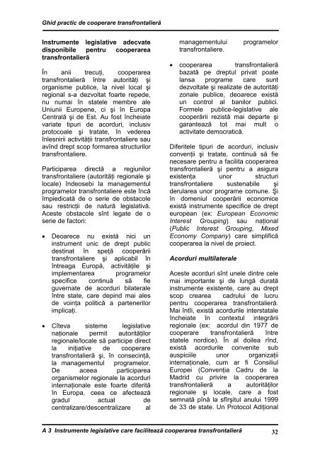 Ghid 2000 Politici Regionale Comisia Europeană - Association of ...