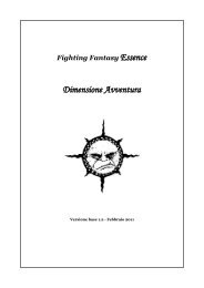 Fighting Fantasy Essence - Dimensione Avventura