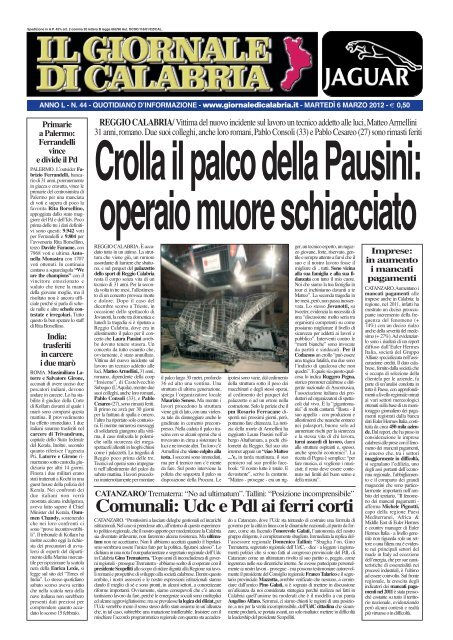 NAC HD DEL 06032012 - Il Giornale di Calabria