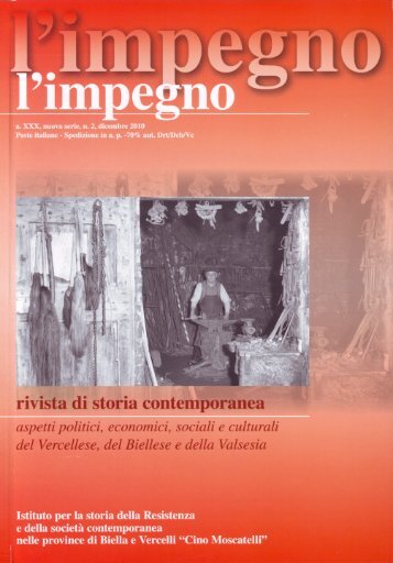 "l'impegno" in formato pdf - Istituto per la storia della Resistenza e ...