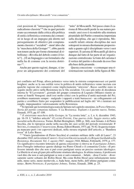 "l'impegno" in formato pdf - Istituto per la storia della Resistenza e ...