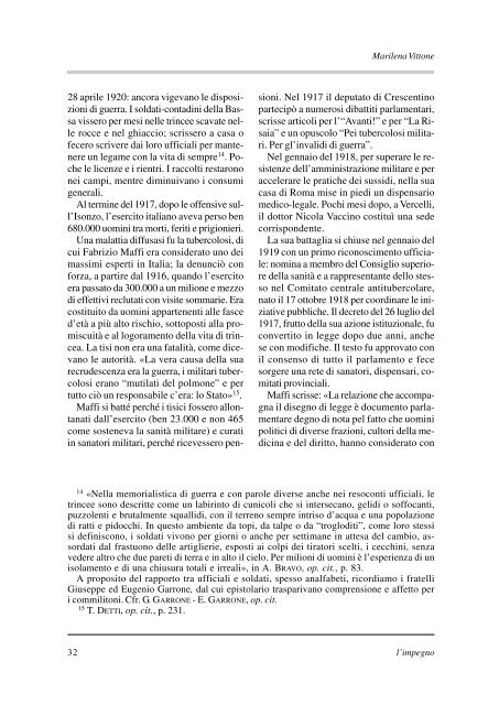 "l'impegno" in formato pdf - Istituto per la storia della Resistenza e ...