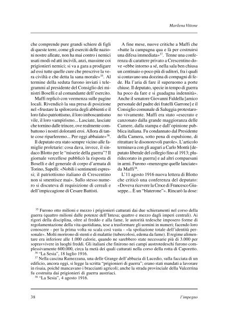 "l'impegno" in formato pdf - Istituto per la storia della Resistenza e ...