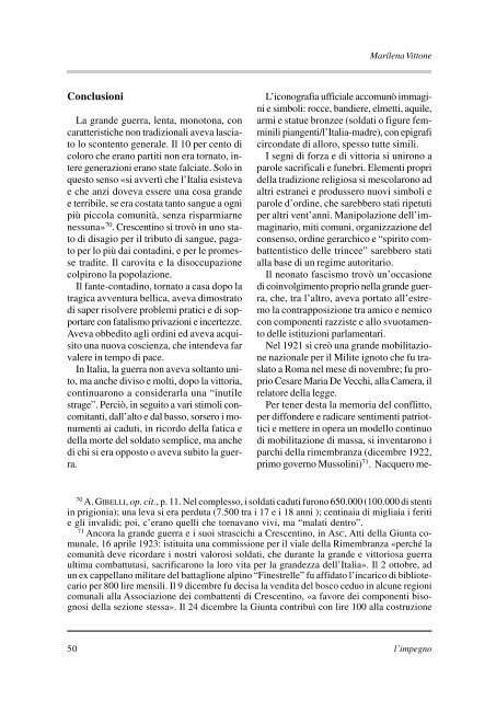 "l'impegno" in formato pdf - Istituto per la storia della Resistenza e ...